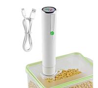 Macchina per sottovuoto manuale, portatile e ricaricabile, per conservare alimenti, per viaggi, cucina, camera da , casa, auto, chef e uso culinario