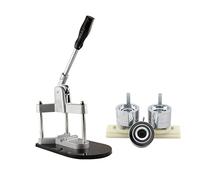 Macchina Per Spille, 25mm/32mm/44mm/58mm/75mm Badge Button Maker Machine Aaluminium Badge Making Machine(37MM)