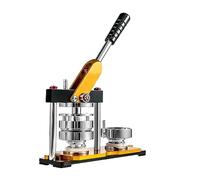 Macchina Per Spille, Distintivo fai da te Button Maker Machine 25-75MM Pin Badge Set con 100Pcs Button Parts + Circle Cutter + Round Badge Press Machine(75MM 100Pcs-Button)