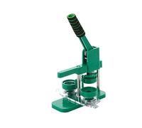 Macchina Per Spille, Perni fai-da-te Punch Press Machine Kit con 100 pezzi di parti di pulsanti Ruota pulsante Badge Maker Machine Circle Cutter Base rotante 25-58mm(44mm set)