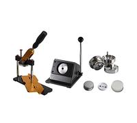 Macchina Per Spille, Set di attrezzature fai-da-te Produzione manuale di badge Macchina da 25 mm-72 mm con bottoni a forma di spilla(50mmBadge machine)