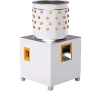 Macchina per Spiumare Il Pollo in Acciaio Inossidabile, Macchina Automatica per Spiumatrice per Polli 210w, per Passeri O Pulcini E Anatre Appena Nati