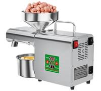 Macchina per spremitura olio a caldo e a freddo in acciaio inox 304, 800W, | Temperatura regolabile da 40 a 300 °C, display LCD chiaro, modello X3C, tensione 110 V, dimensioni compatte per spazi