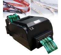 Macchina per stampante digitale a nastro per confezioni regalo, stampa a nastro di raso con supporto, supporta oltre 50 lingue, larghezze 12-108 mm, velocità 150 mm/s, stampa a 4 righe