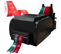 Macchina per stampante digitale a nastro, stampa ad alta risoluzione per testo semplice, modelli e loghi, velocità veloce 150 mm/S, adatta a quattro file