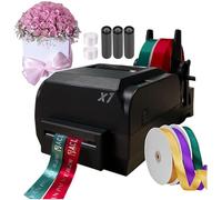 Macchina per stampante digitale a nastro, stampante per timbratura a più righe per imballaggio, 200 DPI, 150 mm/s, supporta oltre 50 lingue