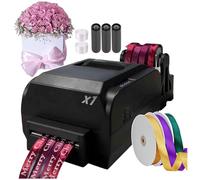 Macchina per stampante digitale a nastro, stampante per timbratura a più righe per imballaggio, 200 DPI, 150 mm/s, supporta oltre 50 lingue