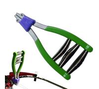 Macchina per stringare badminton, pinze a testa larga a 3 molle | Morsetto di avviamento per stringhe da tennis, 14 x 7,5 x 2,3 cm, per badminton, sport, paddle, palestra, scuola, casa