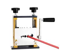 Macchina per strip di filo a propulsione, pulitore a mano a manovella - 6 fori 5 Tracks Hand Crank Data Wire Stripper,Cavo dati 0,1-0,6 pollici di schiacciamento per ingegnere