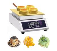 Macchina per suffle, Pancake e Souffle Maker giapponesi, macchina per Dorayaki in rame, rete elettrica commerciale, Souffle Maker, da 60 a 240 kg
