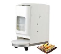 Macchina per Sushi Commerciale, Macchina Automatica per Polpette di Riso | Tramoggia da 1 kg, Densità del Riso Regolabile, 1200 Pezzi/h, Funzionamento a Un Pulsante, per Ristoranti e Catering(24g)