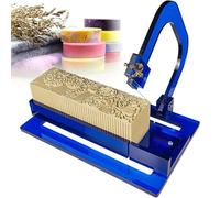 Macchina per Tagliare Il Sapone Regolabile, utensile Professionale per Tagliare Il Sapone con Scala e Guide per la Produzione di Sapone Fatto in casa, Artigianato Fai-da-Te, Pane e saponetta
