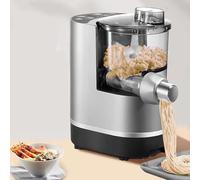 Macchina per Tagliatelle Elettrica, Pressa per Pasta Automatica Domestica, Macchina per Tagliatelle Multifunzione, Impastatrice per Pasta 2 in 1, per Tagliatelle, Pasta e Maccheroni Fatti in Casa