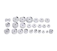 MACCHINA PER TAPPARE LA CASSA 'OROLOGIO STAMPI IN LEGA DI ALLUMINIO PER I RIPARATORI DI OROLOGI 25 PZ