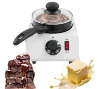 Macchina Per Temperare Il Cioccolato, Macchina Per Vellutare La Cioccolata Calda 40/80 W Con Pentola Antiaderente E Riscaldatore Ptc, 30~85 ℃ Regolabile, Per Dolci Artigianali, Caffè 1