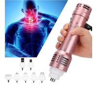 Macchina Per Terapia Ad Onde D'urto Con Macchina Per Terapia Ad Onde D'urto Portatile A 7 Teste Massaggiatore Muscolare Profondo Per Terapia Dolore/Trattamento ED