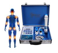 Macchina per Terapia Ad Onde D'urto, Dispositivo Elettromagnetico a Onde d'urto Extracorporee a Percussione del Tessuto Profondo Rilassamento Muscolare Massaggiatore antidolorifico