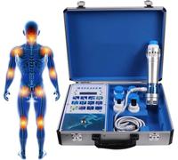 Macchina per Terapia ad Onde d'urto ED con 7 Testine Massaggio Dispositivo Portatile per Fisioterapia Ad Massaggiatore Elettromagnetico Per Corpo Extracorporee Trattamento Ed Alleviare Dolore