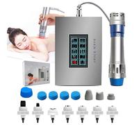 Macchina Per Terapia Ad Onde D'Urto ED Massaggiatore Muscolare Profondo Per Alleviare Il Dolore/Massaggio/Modellamento Del Corpo/Disfunzione Erettile, Con 7 Teste (Tocco),Paperbox