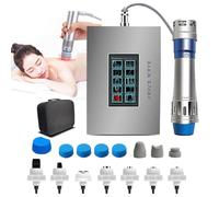 Macchina Per Terapia Ad Onde D'Urto ED Massaggiatore Muscolare Profondo Per Alleviare Il Dolore/Massaggio/Modellamento Del Corpo/Disfunzione Erettile, Con 7 Teste (Touch Screen),Clothbag