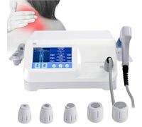 Macchina per terapia ad onde d'urto extracorporee, sollievo dal dolore articolare e muscolare Rigenerazione muscolare e ossea Macchina per terapia ED indolore con 5 testine di massaggio per il mal di