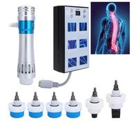 Macchina Per Terapia Ad Onde D'urto, Macchina Per Onde D'urto ED Extracorporee Con 7 Teste Di Massaggio, Massaggiatore Per Corpo A Onde D'urto Elettromagnetico Per Full Bady