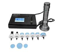 Macchina per Terapia ad Onde d'urto, Macchina per Onde d'urto ED extracorporee con 7 Teste di Massaggio, massaggiatore per Corpo a Onde d'urto elettromagnetico per Full Bady (Nero)(Oro di tungsteno)