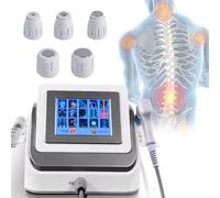 Macchina per Terapia Ad Onde D'urto,Massaggiatore per Trattamento Disfunzione Erettile Con 5 Testine,12 Modalità,350w,Intensità Lavoro:0,5-8,0bar,Frequenza: 1-22hz,Grey