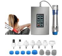 Macchina per Terapia con Onde d'Urto Focalizzate, Attrezzatura ESWT per Trattamento Disfunzione Erettile, Terapia Extracorporea, 7 Testine per Dolore Profondo, Uso Domestico(Upgrade)