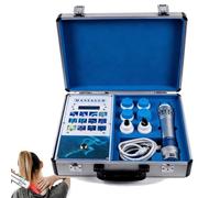 Macchina per Terapia con Onde d'Urto Focalizzate, Attrezzatura ESWT per Trattamento Disfunzione Erettile, Terapia Extracorporea, 7 Testine per Dolore Profondo, Uso Domestico(Normal)