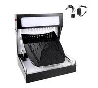 Macchina per Test Idrofobici, Display Delle Prestazioni Idrorepellenti della Pellicola con Modello di Pompa e Cappuccio, Luce a Led, Presa D'acqua In Acciaio Inossidabile, per Auto