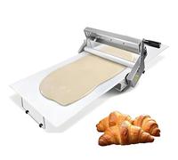 Macchina per Tirare la Sfoglia Manualmente, 10 Livelli di Spessore, Inox Pieghevole per Pasta, Pizza e Piadina, Qualità Professionale(A)