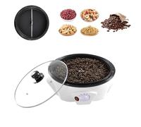 Macchina Per Tostare Il Caffè Elettrica, Tostatrice Elettrica Per Chicchi Di Caffè Da 1200 W, Regolazione Della Temperatura Da 0 A 240 °C, Pentola Antiaderente, Per Chicchi, Fagioli Rossi, Noci