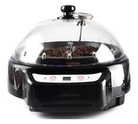 Macchina per tostare il caffè - Tostatrice elettrica per uso domestico con capacità di 500 g, termometro, funzione di temporizzazione da 1 a 60 minuti, coperchio trasparente per chicchi di c