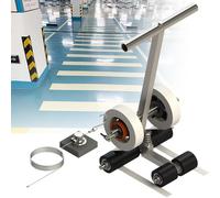 Macchina per Tracciare Linee di Campo Sportivo, Strumenti di Marcatura, Applicatore per Marcatura Corsie con Kit Circolare per Calcestruzzo, Asfalto