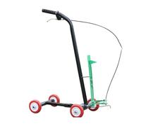 Macchina per tracciare linee, macchina per tracciare linee con trasferimento a ruota, marcatore per linee sul pavimento, strumenti di marcatura, per scuole, superfici sportive, marcatura industriale