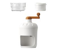 Macchina per tritaghiaccio manuale rotativa portatile macchina per cono di neve