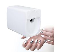 Macchina Per Unghie Intelligente Automatica, Stampa In 30 Secondi Completata, Per Uso Domestico E Studi Per Unghie, Modifica Tramite App Di Modelli Di Stampa/Testo/Foto,White