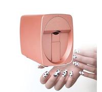 Macchina Per Unghie Intelligente Automatica, Stampa In 30 Secondi Completata, Per Uso Domestico E Studi Per Unghie, Modifica Tramite App Di Modelli Di Stampa/Testo/Foto,RoseGold