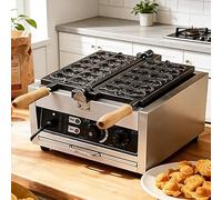 Macchina per Waffle a Forma di Scarpa e Pesce, Design in Acciaio Inossidabile per Panini e Pasticceria Creativa, Rivestimento Antiaderente e Facile da Pulire, per Cucina e Panificio B