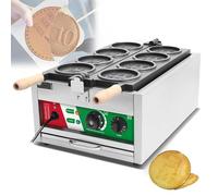Macchina per waffle commerciale da 3000 W, efficiente macchina per pancake per ristoranti e snack bar, design resistente per una cottura rapida e risultati perfetti
