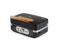 DOMO SANDWICH-WAFFEL-GRILL 3-IN-1 INKY BLACK Tostiera Nero