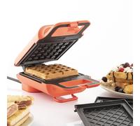 MACCHINA PER WAFFLE E PANINI 2 IN 1 CON RICETTE WAFFLICHER INNOVAGOODS
