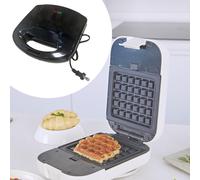 Macchina per waffle per uso domestico, 750 W, panini, panetterie, bar,