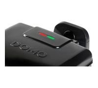 Macchina per waffle rotante DOMO - DO9224W - Ruotabile di 180° - Rivestimento antiaderente - Impugnatura Cool-touch - 2 persone