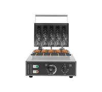 Macchina per waffle Stick Maker 5 volte, 1550 W, compatta, con rivestimento antiaderente e regolatore di temperatura, dispositivo di ristorazione ad alte prestazioni, per cucine e case