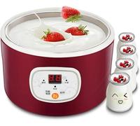 Macchina per yogurt multifunzionale, fermentatore termostatico elettrico automatico per yogurt/vino di riso/natto,processori alimentari probiotici sani