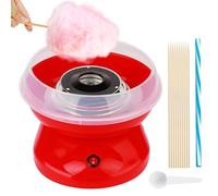 Macchina per zucchero filato, in stile retrò, per zucchero filato, 450 W, con bastoncini, per casa, feste, compleanno dei bambini