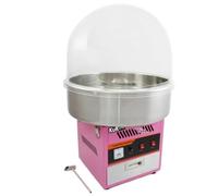 Macchina per Zucchero Filato Rosa Retrò, Ciotola in Acciaio Inox 50 cm, Facile da Usare, Controllo Temperatura, Cassetto Integrato, Ideale per Feste, Eventi e Uso Domestico