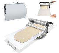 Macchina piegante manuale del rullo della pasta di Sheeter per il croissant, danese, pasticceria, rotolo della pasta della pizza, larghezza di 400mm